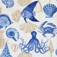 thumbnail image 3 of RSH Décor Indoor Outdoor Foam Adirondack Cushion, Blue Tan Crab Sealife Marine, 3 of 5