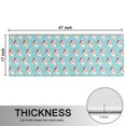 thumbnail image 5 of Kitchen Rugs Sets Of 2,Light Blue Christmas Santa Pattern Anti Fatigue Kitchen Mat Rugs Non Slip Washable,Decorative Kitchen Floor Mats for Kitchen,Sink,Laundry,17"X47", 5 of 5