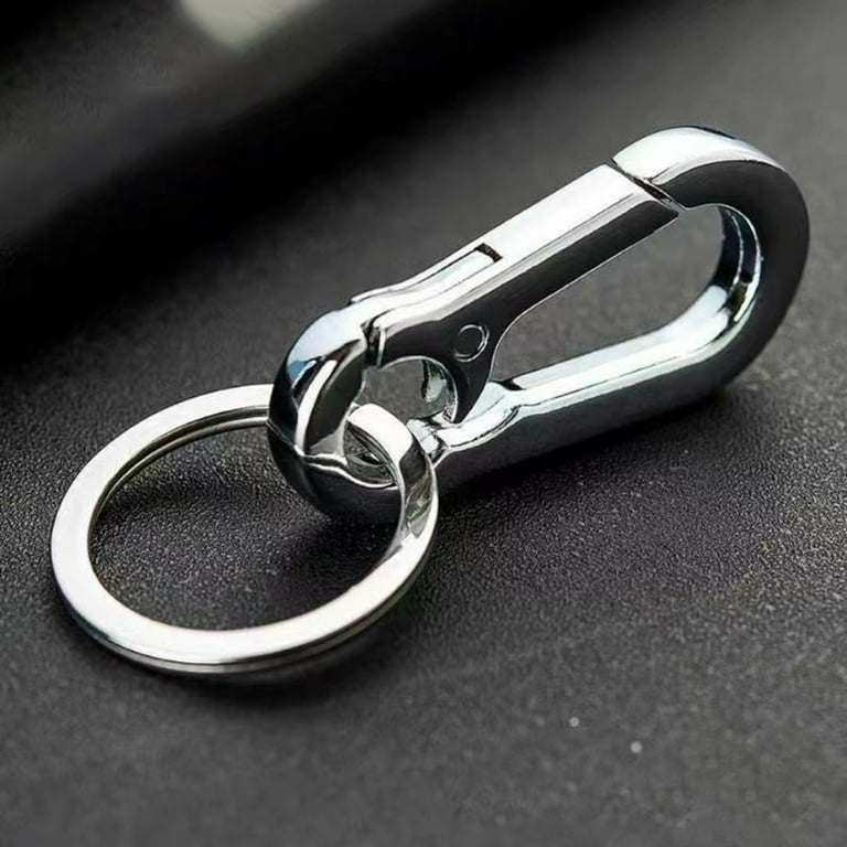 Titanium Carabiner Keychain Clip Quick Release Car Key Chain Rings Small  Carabiner Hooks Keychain Accessories