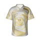 thumbnail image 1 of Balery White Rose Camisas hawaianas de manga corta para hombre, camisas playeras de corte holgado, camisas de vacaciones con botones,Medium, 1 of 7
