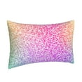 thumbnail image 2 of Daiia Colorful Glitters Bedding Waterproof Pillow Protector Zippered Queen – Bed Bug Proof Pillow Encasement-20"x30", 2 of 9
