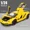 Yellow-No box, variant on Simulation 1/24 Scale Lamborghini LP770 Super Car Model Sound Light Children Boys Diecast Toys Vehicles Gift Collective Voiture