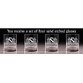 thumbnail image 2 of Mallon Irish Coat of Arms Old Fashioned Tumblers - Set of 4, 2 of 2
