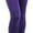 Purple, variant on ToBeInStyle Women's One Size Studded Accent 32" Full Length Leggings