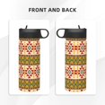 thumbnail image 3 of Yiaed Aztec Print Water Bottle with Straw Lid, Stainless Steel Double Wall Insulated Water Bottle | Leak-Proof and Spill-Proof Water Bottle, 3 of 8