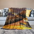 thumbnail image 2 of PRATYUS Eagle Blanket for Bed Flying Eagle Throw Blanket for Women, Men &amp; Kids Super Soft Eagle Blanket Throw Eagle Throw Blanket  40x50in, 2 of 6