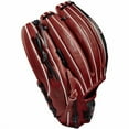 thumbnail image 6 of Wilson A2k Spin Control 1787 11.75" Baseball Glove (Wbw1004101175) H Web Red/Black 11.75 Right Hand, 6 of 8