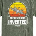 thumbnail image 3 of Top Gun - Because I Was Inverted - Men's Short Sleeve Graphic T-Shirt, 3 of 5