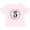 AD-Pink, variant on Inktastic 5th Birthday Flowered Wreath 5 Year Old Girl Girls Toddler T-Shirt