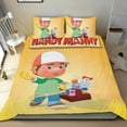 thumbnail image 1 of Manny el Manitas Conjunto de sábanas temático, trío de piezas, cómodo y amigable con la piel, diseño único, regalo de decoración para el hogar para familiares, amigos y fans,135cm *200cm, 1 of 6