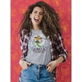thumbnail image 2 of Cinco De Mayo Chili Mascot Shaped T-Shirt Women -Image by Shutterstock, Female XX-Large, 2 of 4