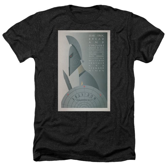 Star Trek - Tos Episode 54 - Heather Short Sleeve Shirt - Medium