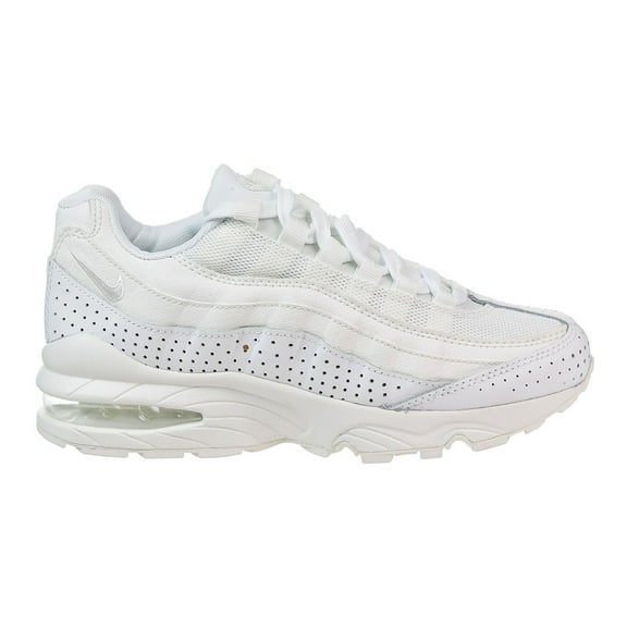 Nike Air Max 95 SE Big Kids' Shoes Summit White/Summit White 922173-101