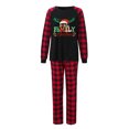thumbnail image 3 of Family Christmas Pajamas Matching Sets, Xmas Pjs Sets Holiday Sleepwear Matching Pajamas Long Sleeve Nightwear Set, 3 of 7