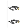 thumbnail image 3 of Redempat Washing Machine Dishwasher Cold Fill Hose High Pressure Resistance Corrosion Resistant Easy To Install Stainless Steel 2Set, 3 of 6