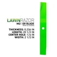thumbnail image 6 of LawnRAZOR Blade for Kubota BX2380 BX2360 K5371-99040 60-inch High Lift 3 Pack 810-CBL2864D, 6 of 6