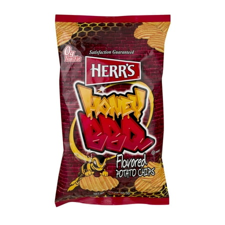 Herr's Potato Chips Honey BBQ - Walmart.com