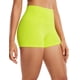 thumbnail image 1 of Shorts CRZ YOGA Butterluxe Cintura Alta 6 cm Amarillo Neón L, 1 of 4
