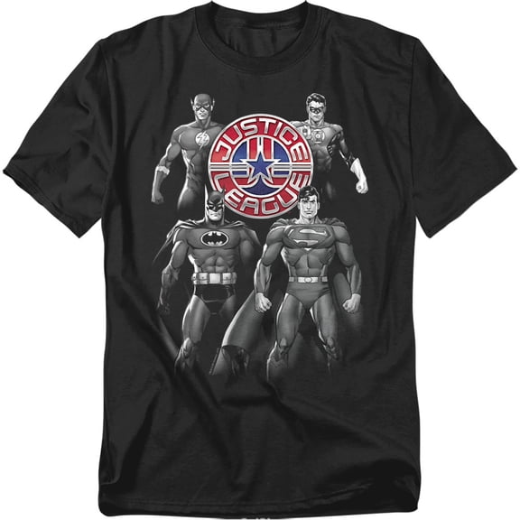 JLA T-Shirt Shades of Gray Unisex Graphic Tee For Men & Women