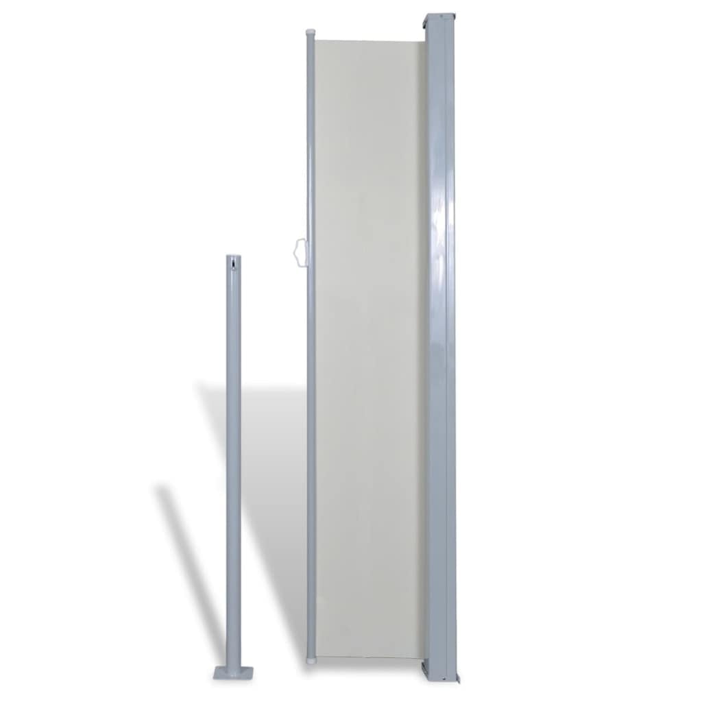 63"x118" Patio Terrace Side Awning, Retractable Folding Side Awning for Garden, Outdoor, Patio
