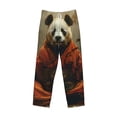 thumbnail image 5 of Balery Jungle Meditating Panda print Men's Pajama Pants,Ultra Lightweight Pjs,Lounge Pant-Medium, 5 of 9