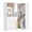 White, variant on Homieasy 4.4FT Freestanding Closet System with 4 Drawers, Walk-in Closet Organizer System with Shelves & 2 Hanging Rods, Ideal Closet Storage & Organizers Unit, 52.8"W x 31.5"D, White