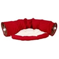thumbnail image 3 of Túnel de juego de cama Yuyangstore 2 en 1 con bolas colgantes parque infantil cabaña interactiva Rojo, 3 of 8