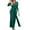 Green, variant on Kaemgyyd Cocktail Dresses for Women Elegant Bodycon Belted Maxi Dresses Long Sleeved V Neck Wear to Work Dress Fall