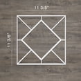 thumbnail image 2 of Ekena Millwork 11 3/8"W x 11 3/8"H x 3/8"T Small Hudson Decorative Fretwork Wall Panels in Architectural Grade PVC, 2 of 9