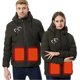 thumbnail image 5 of Chaquetas y abrigos casuales de manga larga con capucha, con USB, temperatura constante, calefactables, resistentes al viento, talla grande, para hombre y mujer, invierno 9, 5 of 9