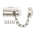 thumbnail image 4 of 4-1/2 in. Privacy Door Chain, Satin Nickel, 4 of 8