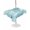 Blue, Teal, Aqua, variant on Outdoor Tablecloth with Umbrella Hole for Patio/Picnic/Party/Camping, Sage Green Conch Waterproof Table Cloth Round Cover Washable, Coastal Summer Beach Coral Rustic (Dia 54")