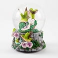 thumbnail image 4 of Hummingbirds with Flowers 150mm Resin Water Globe Plays Tune You Light Up My Life, 4 of 5