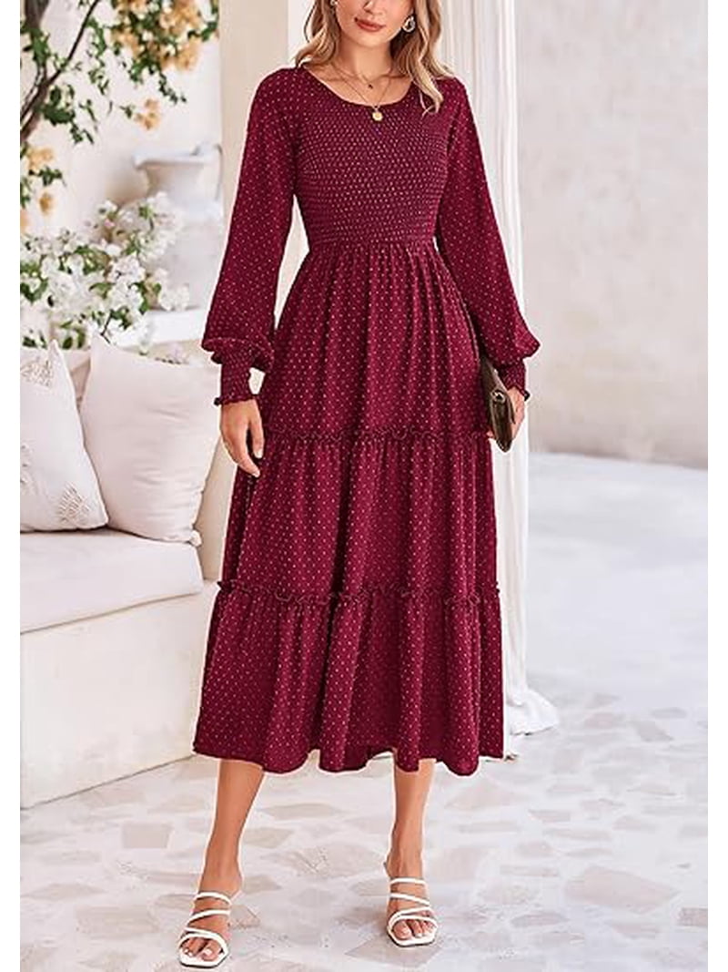 women's smocked maxi dresses FINAL SALE