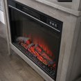 thumbnail image 2 of Sauder Select Library Fireplace, Mystic Oak, 427373, 2 of 9
