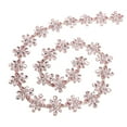 thumbnail image 2 of Rhinestone Trim, Easy Use Rhinestone Chain Colours Flower Type Hand Crafted  For Wedding Party For Birthday Party Pink, 2 of 8