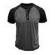 thumbnail image 4 of pstuiky camisetas para hombre, Blusa informal de manga corta con cuello vuelto y media cremallera para hombre camisas casuales para hombre xl, 4 of 7