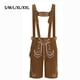 thumbnail image 2 of Guardurnaity Pantalón clásico con peto tradicional bávaro para el Oktoberfest de Múnich para hombre. Ajuste ajustable y resistente. conjuntos de ropa Fiesta de la cerveza XL, 2 of 6
