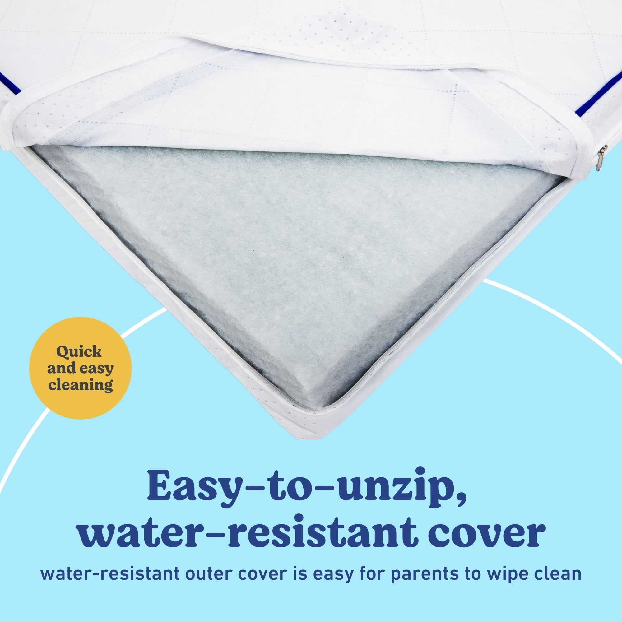 Graco 5-Inch Water-Resistant Crib And Toddler Mattress