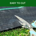 thumbnail image 2 of Mulching Cloths Garden Anti Weed Cloth, Mulching Cloth Resists UV Rays, 2mx20m, 2 of 5