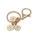thumbnail image 5 of Unique Bargains 1 Pc Fashionable Flower Handbag Charm Decorative Keychain White Gold Tone, 5 of 5