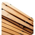 thumbnail image 6 of Plow & Hearth Portable Roll-Out Wooden Curved Garden Pathway, 4'L x 18"W, 6 of 7