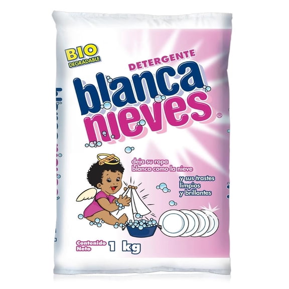 Detergente en polvo Blanca Nieves multiusos 1 kg