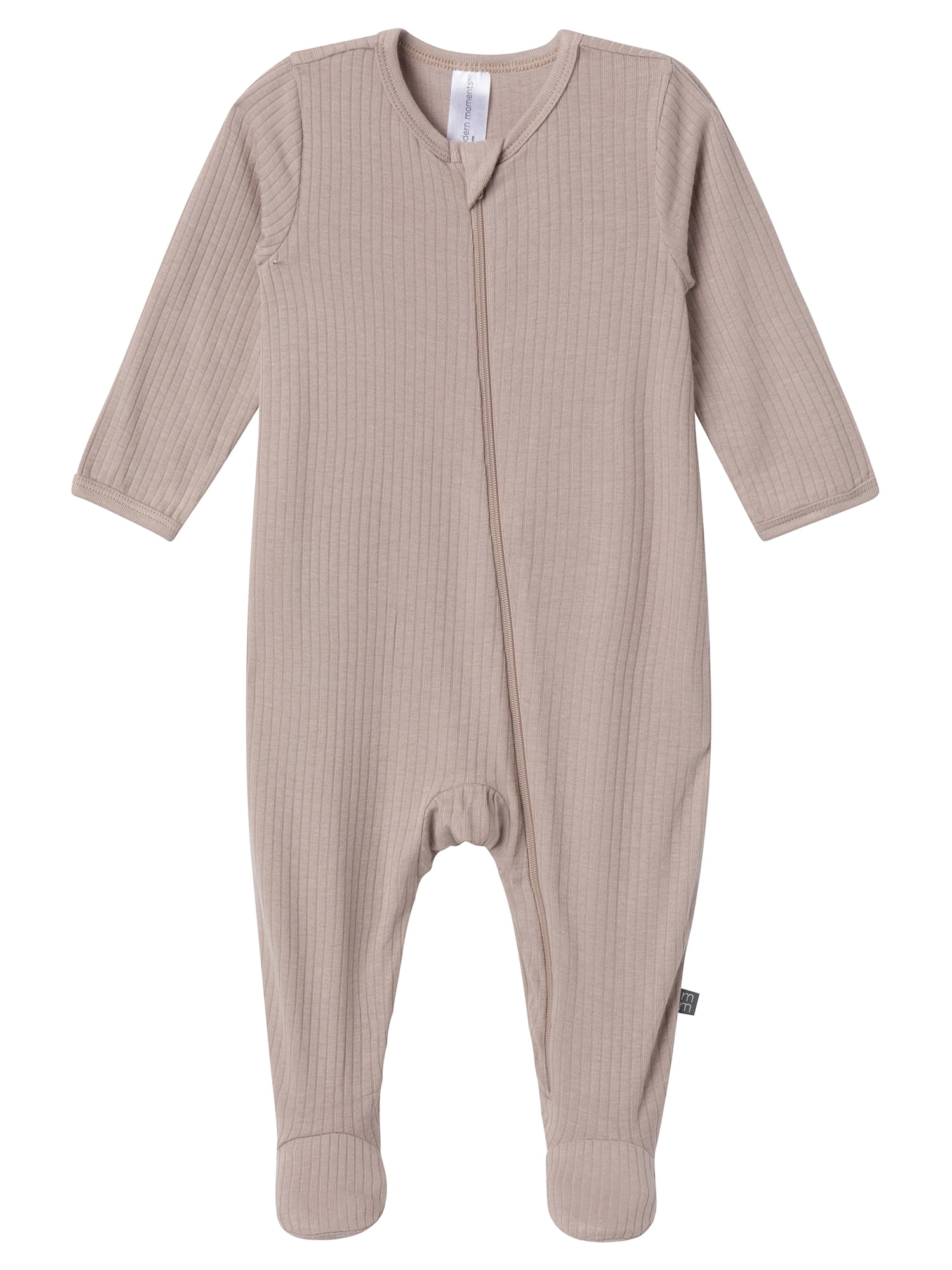 Modern Moments by Gerber Baby Neutral Super Soft Viscose Sleep N´Play With Mitten Cuff, Sizes Newborn - 6/9 Months
