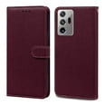 thumbnail image 5 of for Samsung Galaxy Note 20 Wallet Case, Premium PU Leather Magnetic Flip Phone Cover with Wrist Strap Kickstand Card Slots Case for Samsung Galaxy Note 20 6.7 Inch,Winered, 5 of 7