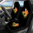 thumbnail image 2 of Xoenoiee Frog Mushroom Print Car Seat Covers with Back Split Bench Seat Covers Auto Seat Protector Pad, Auto Accessories Universal Fit, 2 of 6