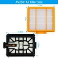 thumbnail image 2 of Filter Replacement Accessories for Shark AV2501AE AI, RV2502AE AI, AV2501S AI Robot Vacuum Cleaner, 2 of 5