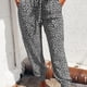 thumbnail image 5 of Pantalones deportivos holgados con cintura elástica, cordón ajustable y bolsillos para mujer, 5 of 5