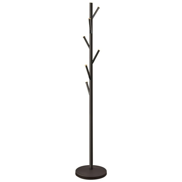Kira Home Revel Addison 68" Free Standing Metal Coat Rack OilRubbed Bronze