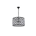 thumbnail image 5 of 1204 Madison Collection Pendent lamp D:20" H:13" Lt:6 Mocha Brown Finish (Royal Cut Crystals), 5 of 9